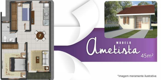 Casa de 1 dormitório, num terrenão em Nova Santa Rita - Foto 3