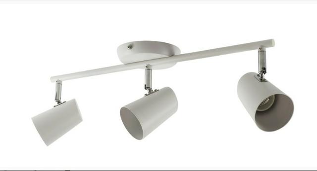 Arco Spot Short 3 Lâmpadas GU10 Branco 48x15x15cm - Foto 3
