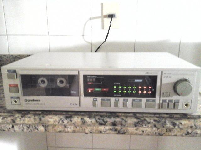 Vendo dois tape deck's em otimo estado e funcionando perfeitamente - Foto 2