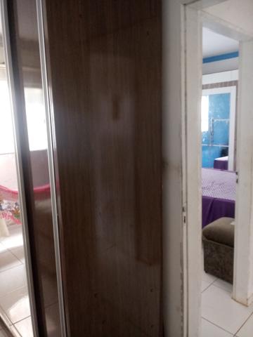 Vendo guarda-roupa 100% MDF por 1.100, aceito cartão - Foto 4