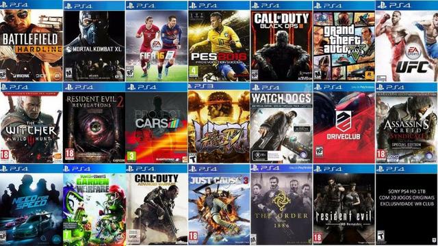 Jogos play 4