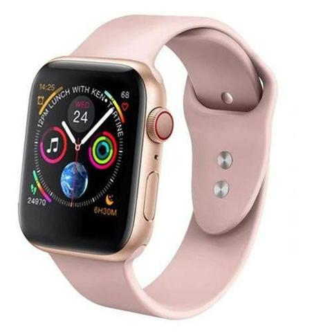 Relógio inteligente rose compatível para iPhone Samsung - Foto 2