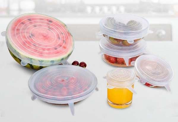 Kit com 6 Tampas de Silicone - Foto 4