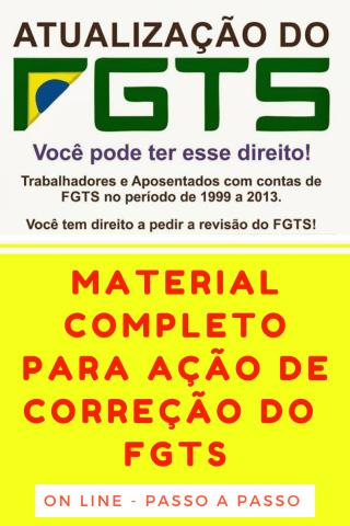 Material Completo para Correção do FGTS
