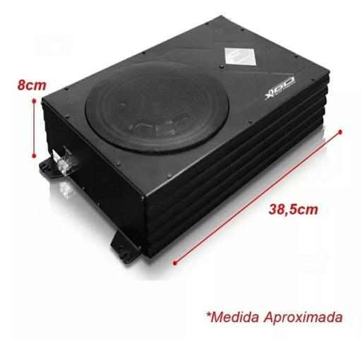 Caixa C/ Subwoofer 8 Slim De Aluminio Falcon 160 W - Foto 10