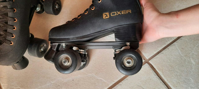 Patins quad 4 rodas Oxer tamanho 35 - Foto 4