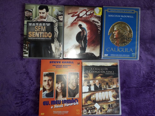 VENDO 5 DVDS DE FILMES ORIGINAL 
