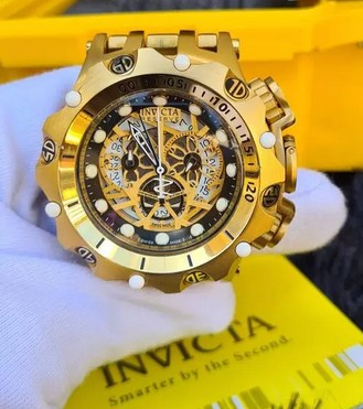 Invicta Venom Hybrid Skeleton Preto 