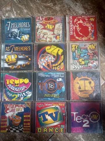 Lote De Cds Coletâneas Eurodance Ítalo House Dance Music