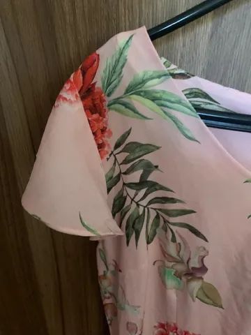  Vestido doce flor estampado veste G - Foto 3