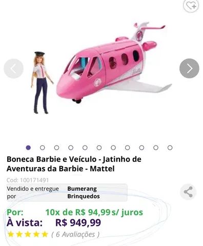 Jatinho da Barbie