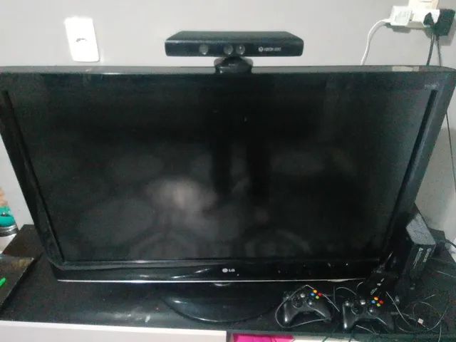 Tv 42 LG + Xbox 360 + HD com jogos + Kinect - Áudio, TV, vídeo e