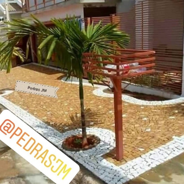 Mosaico Português Branco, Preto, Amarelo,Vermelho - Foto 3