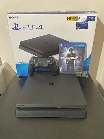 Vendo PS4 PRO 1 Tera com caixa original + 4 jogos - Videogames