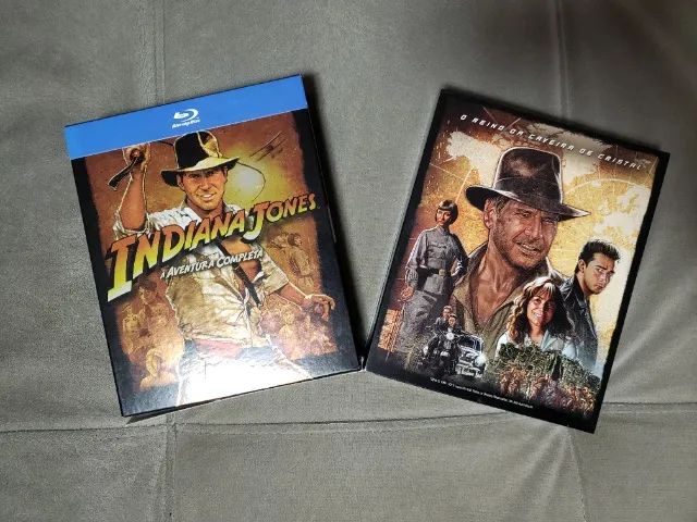 Blu Ray Coleção Indiana Jones