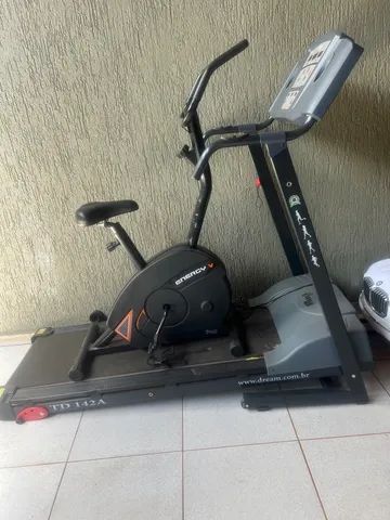 Esteira Eletrônica + Bike Ergométrica 
