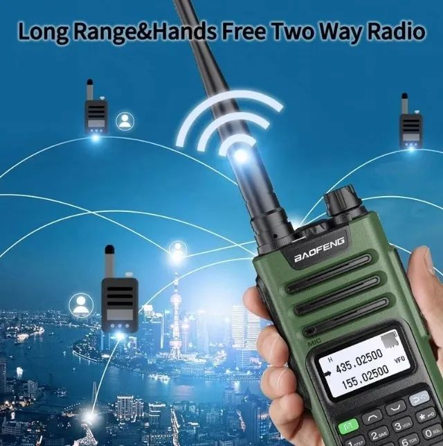 Rádio Baofeng Uv-13 Pro V2 Tri Power - Mais potente da categoria 10w