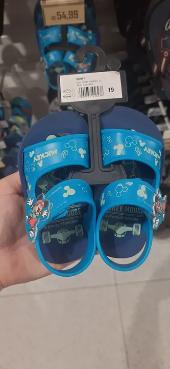 Sandálias Mickey Mouse - Tamanho 19 20/21 22 23/24 25- Novas