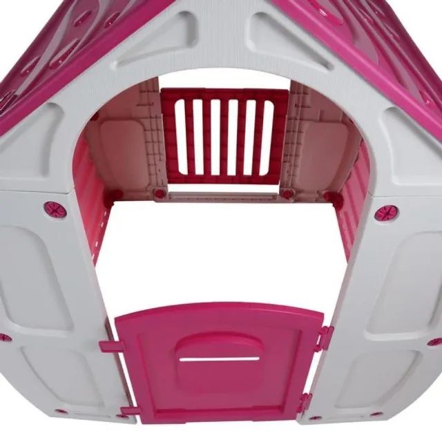 Casinha De Brinquedo Magical Rosa Bel 560010 102cmx90x109cm - Foto 4