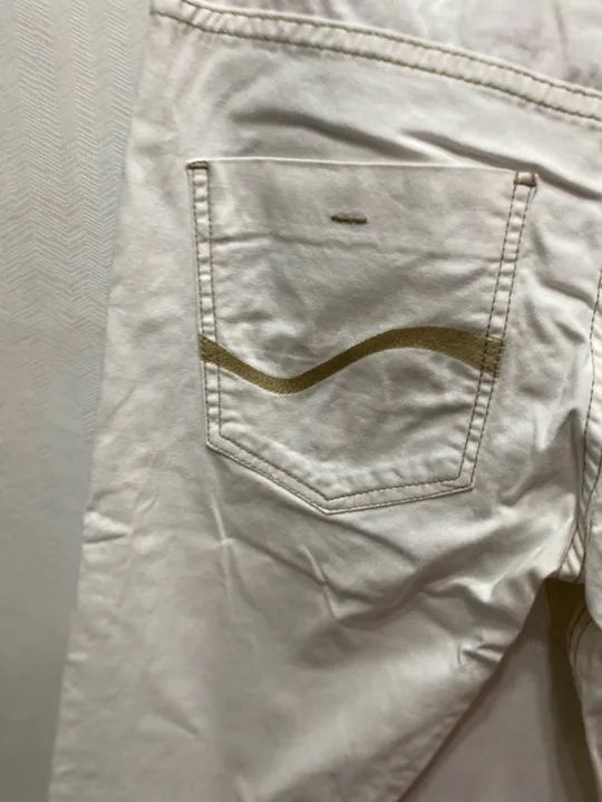 Calça branca, skinny, zara, tamanho 40 - Foto 4