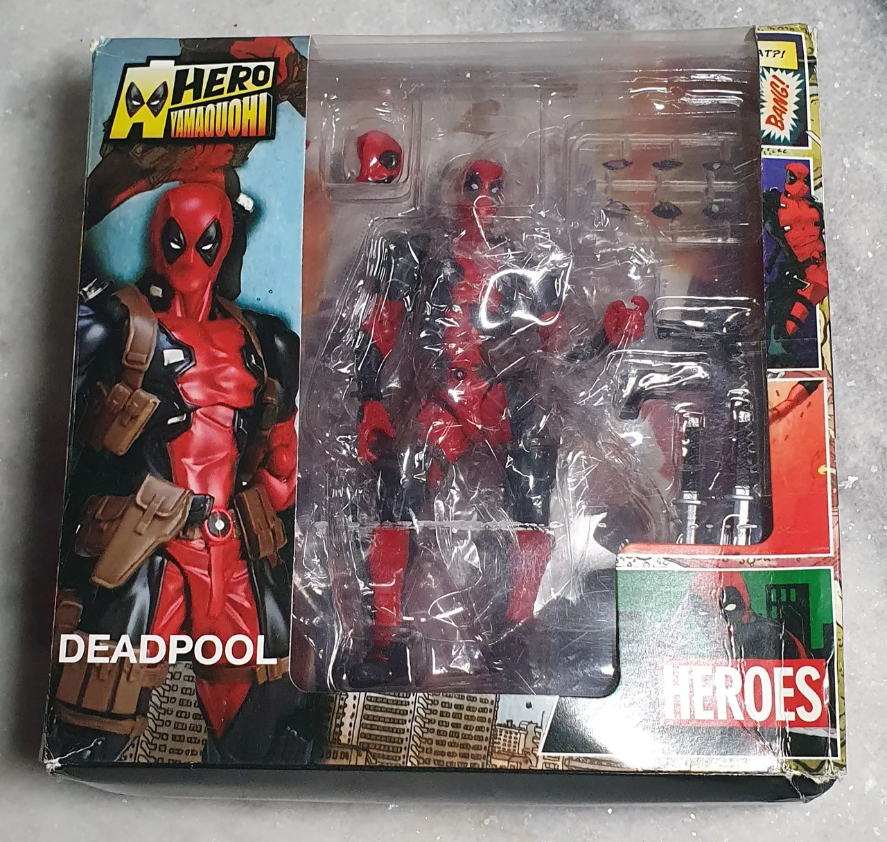 Deadpool amazing yamaguchi bootleg 1.0 novo