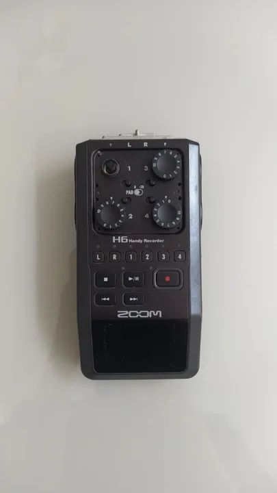 Gravador Handy Recorder Zoom H6 completo - Foto 3