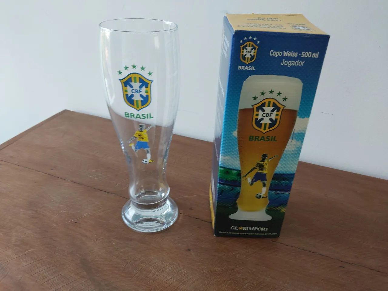 Copo de Vidro CBF - 500ml - Foto 2