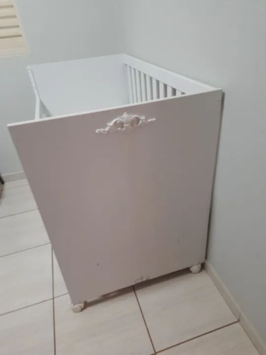 Berço Infantil Branco