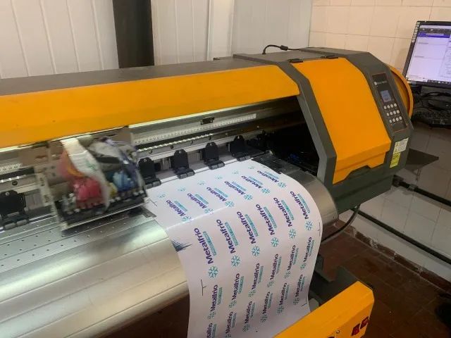 Plotter de Impressão Digital Bannerjet Ecosolvente Sublimática - Foto 3