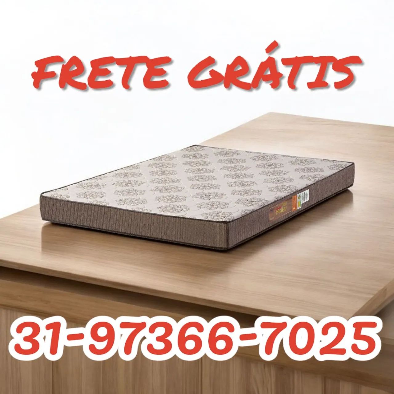 COLCHÃO CASAL D28 14 DE ALTURA / TODO EM ESPUMA / ENTREGA GRÁTIS 