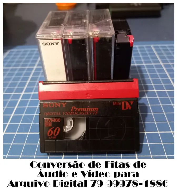 Fita de vídeo cassete para pen drive ou nuvem  - Foto 4