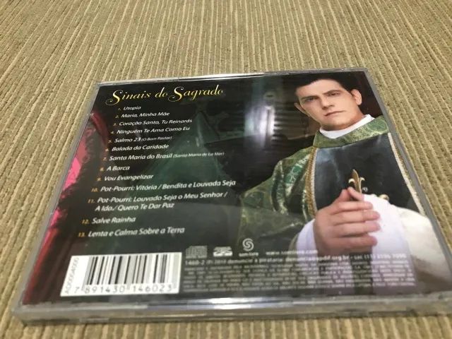 Cd Padre Reginaldo Manzotti - Sinais do Sagrado - Foto 2