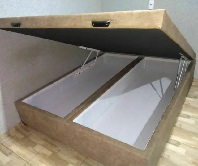 BOX CAMA  BAU QUEEN SIZE.. escolha a cor 