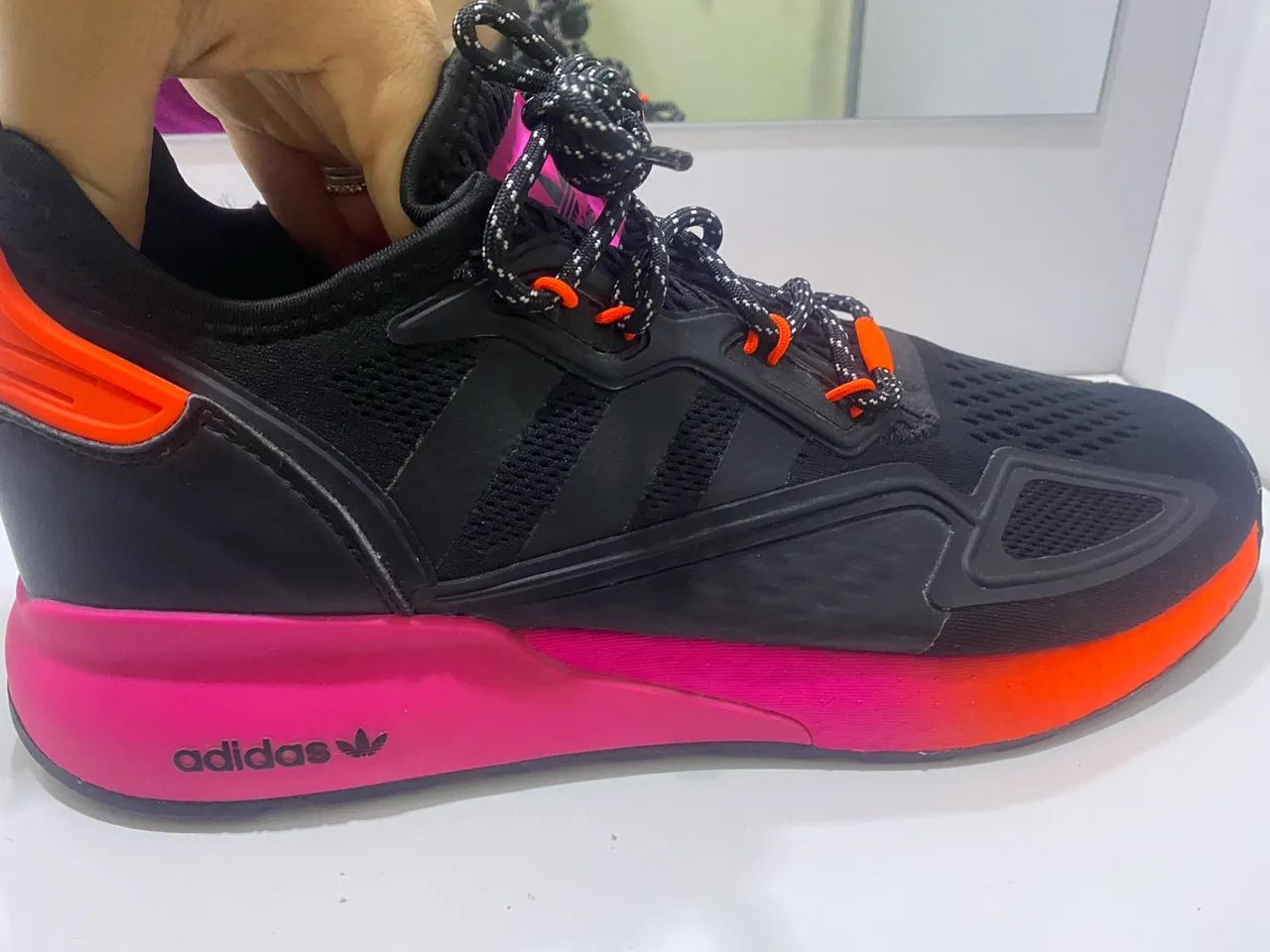 Tenis orders adidas masculino rosa