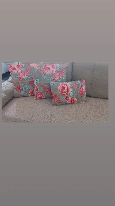 Jogo de capas Almofadas  para Decorar seu Lar