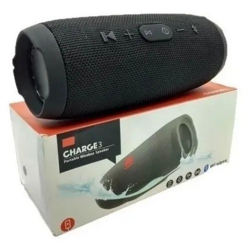 Caixa Som BT JBL Charge 3 Radio ((( 1. Linha ))) Portátil wpp.43. * - Foto 2