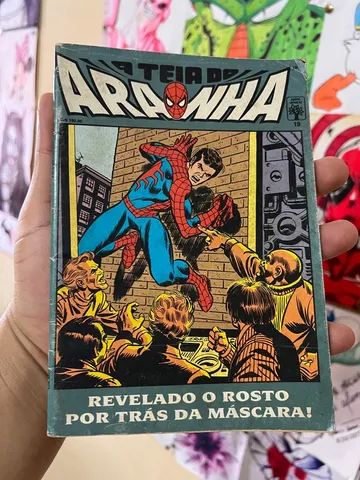 A teia do aranha número 19 editora abril 1991