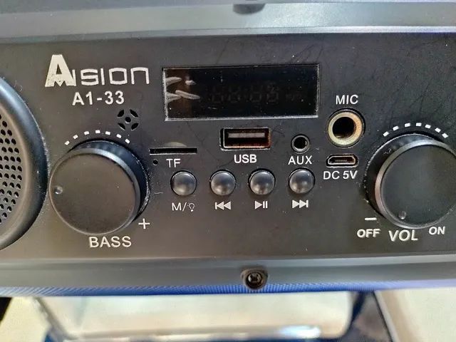 Caixa de Som Vision A1-33 Bluetooth  - Foto 4