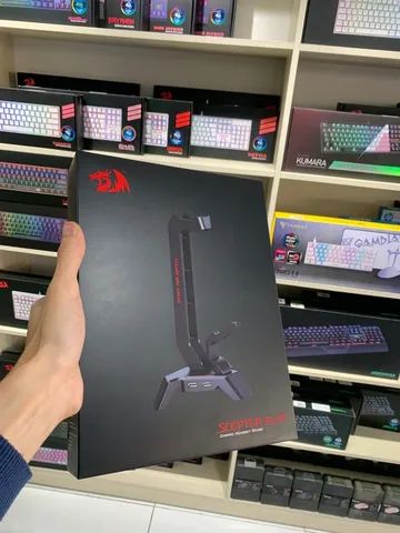 Suporte para Headset Scepter RGB Elite HA311 - Loja Física - Parcelamos sem juros - Foto 2