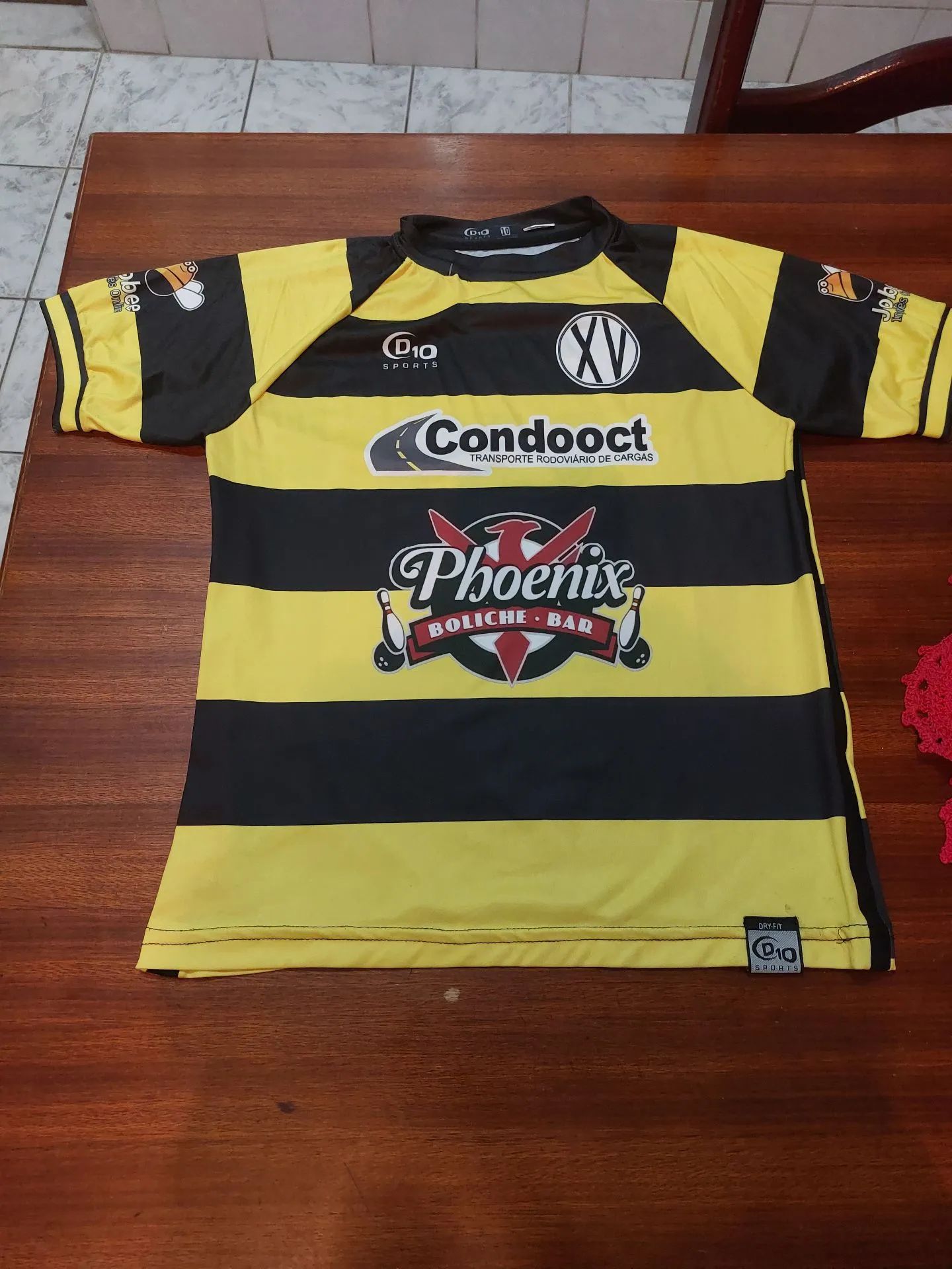 Camiseta de Futebol - Phoenix Boliche Bar - D10 Sports - Tamanho 10