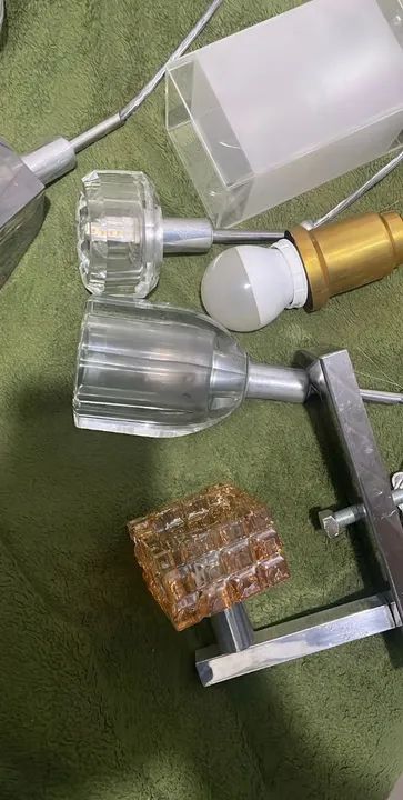 Luminárias para decoração, tanto para quartos, banheiros, e cozinha  - Foto 5