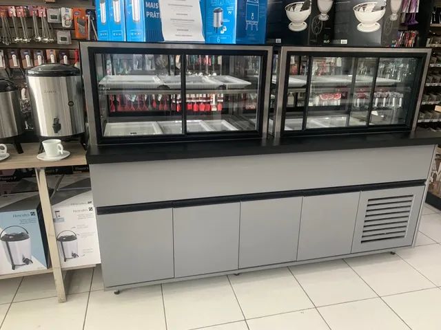 Auto serviço - vitrine Sobrepor 48- *