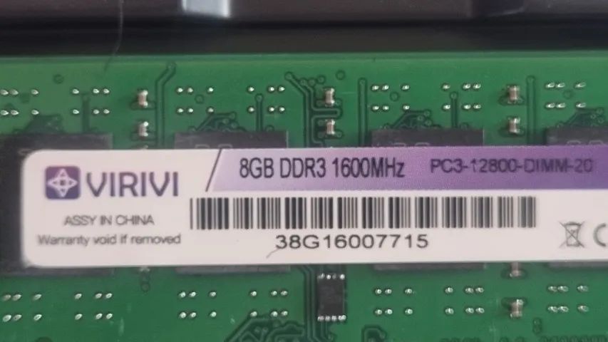 VIRIVI 8GB DDR3L 1600 Notebook Memory64396502684034121