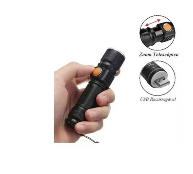 Lanterna usb led 
