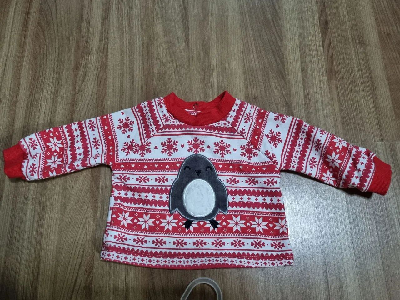 Conjunto de inverno para bebê - Pinguim - Foto 5