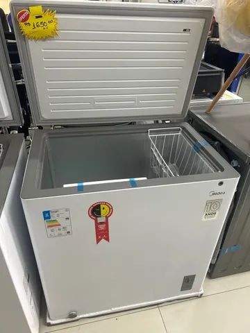 Freezer Midea 205 litros 220 volts só 1650