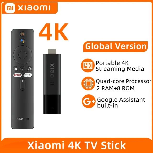 Xiaomi Android TV Stick 4K 2GB RAM 8GB - MDZ-27-AA 