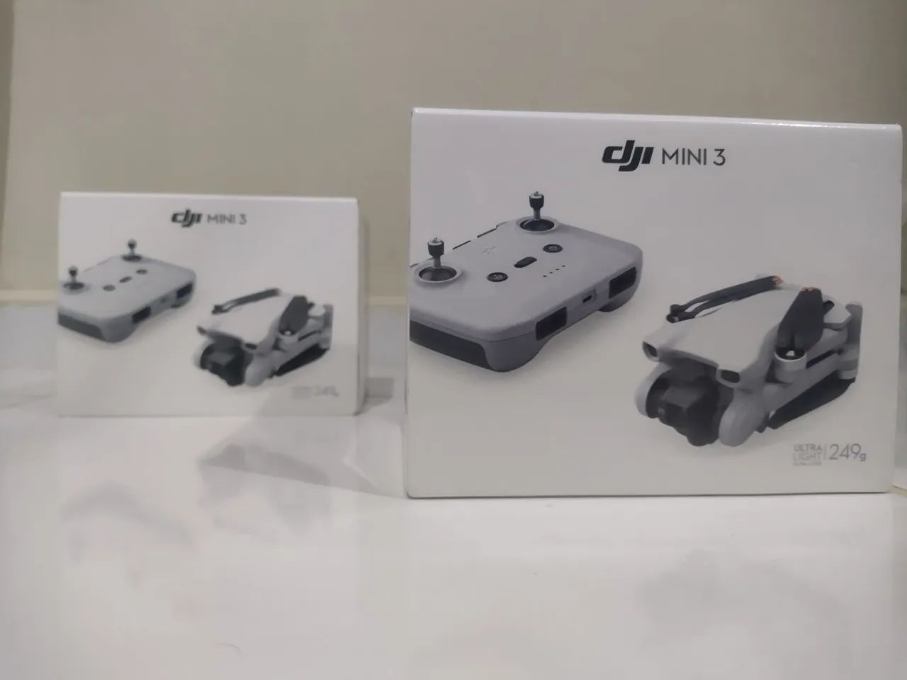 Drone DJI MINI 3 lacrado com invoice em nome do comprador 