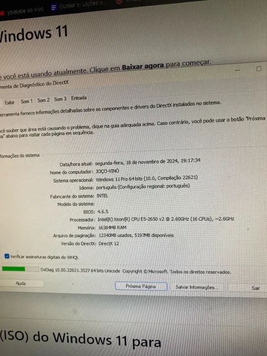 KIT PC GAMER c/ monitor, mouse e teclado - Foto 3