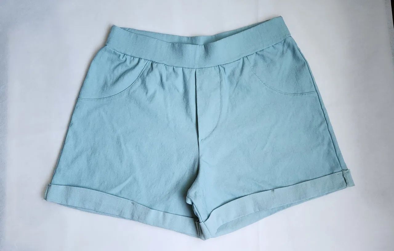 SHORT INFANTIL BÁSICO STRECH - MENINA - 12